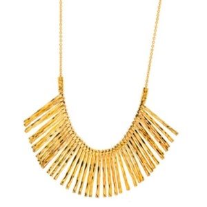 Gorjana Kylie fan necklace.